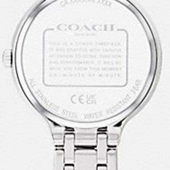 Coach Josie Watch 34 Mm in Silver/Pink - Picture 4 of 5